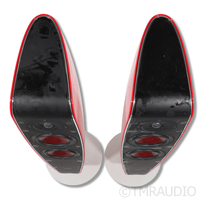 DALI Fazon F5 Floorstanding Speakers; Red Pair