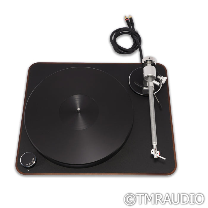 Clearaudio Concept Turntable; Dark Wood; Satisfy Carbon 9"; AiR Motor Upgrade (No Cartridge)