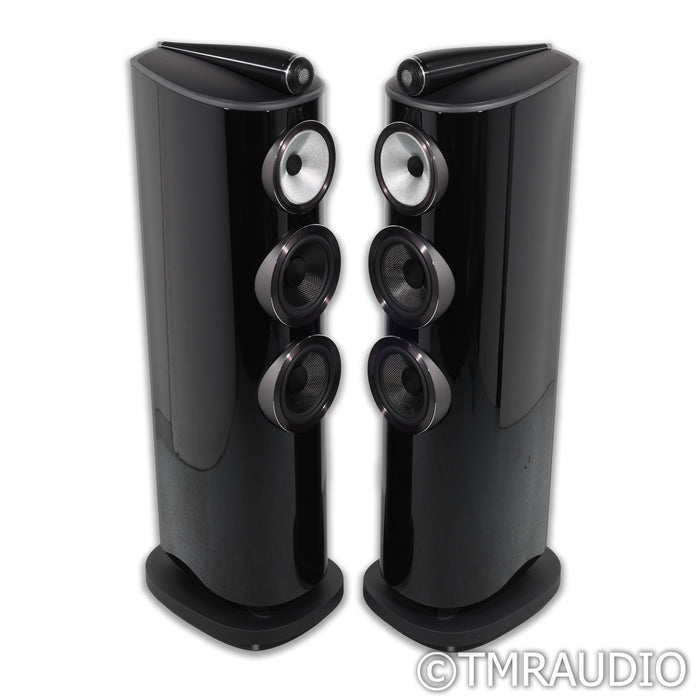 Bowers & Wilkins 804 D4 Floorstanding Speakers; Black Pair