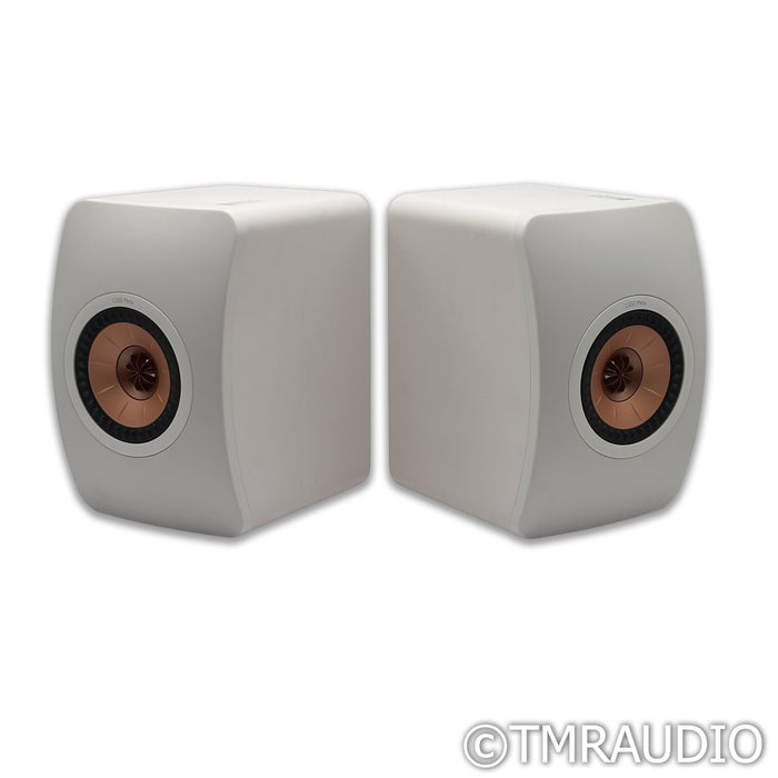 KEF LS50 Meta Bookshelf Speakers; White Pair