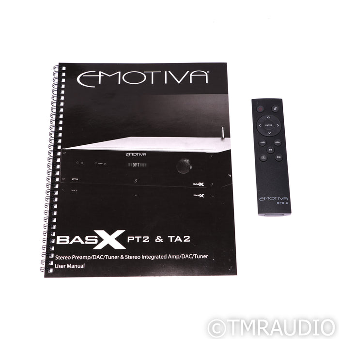 Emotiva BasX TA2 Stereo Integrated Amplifier; MM / MC Phono