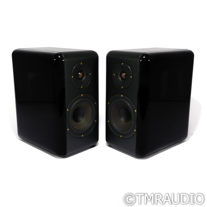 Lenehan Audio S2 Bookshelf Speakers; Gloss Black Pair