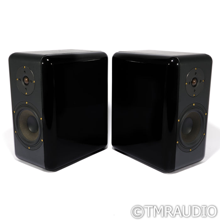 Lenehan Audio S2 Bookshelf Speakers; Gloss Black Pair