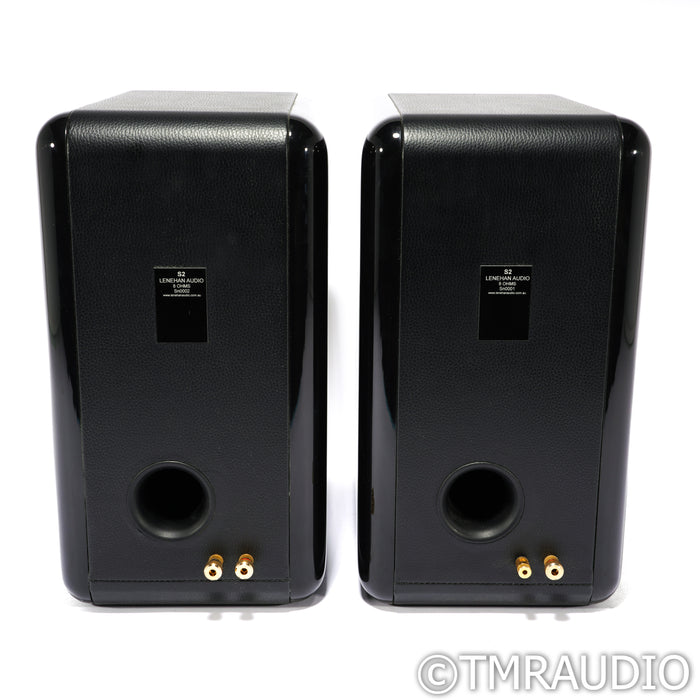 Lenehan Audio S2 Bookshelf Speakers; Gloss Black Pair