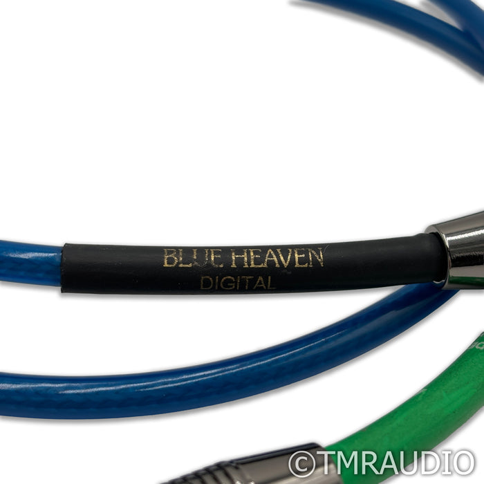 Nordost Blue Heaven 75 Ohm BNC Cable; 1m Single Digital Interconnect
