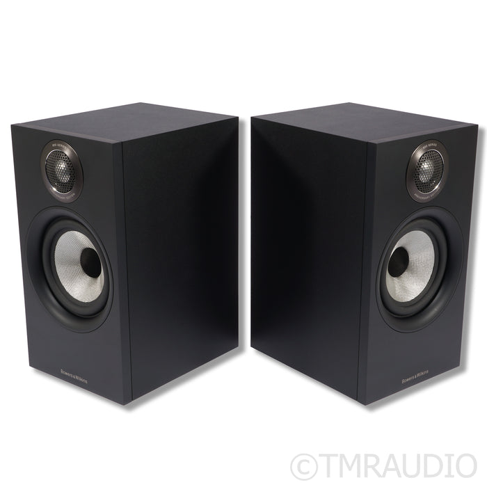 Bowers & Wilkins 607 S2 Anniversary Edition Bookshelf Speakers; Black Pair