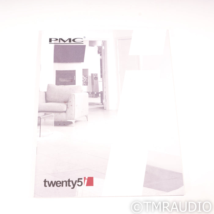 PMC twenty5 22i Bookshelf Speakers; Diamond Black Pair (Mint w/ Warranty)