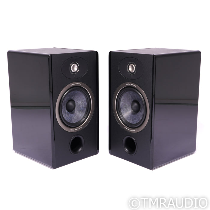 Focal Vestia No. 1 Bookshelf Speakers; Black Pair