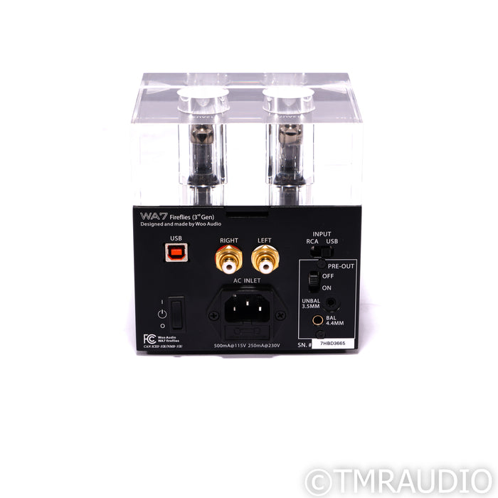 Woo Audio WA7 Fireflies Gen 3 Tube Headphone Amplifier; WA-7