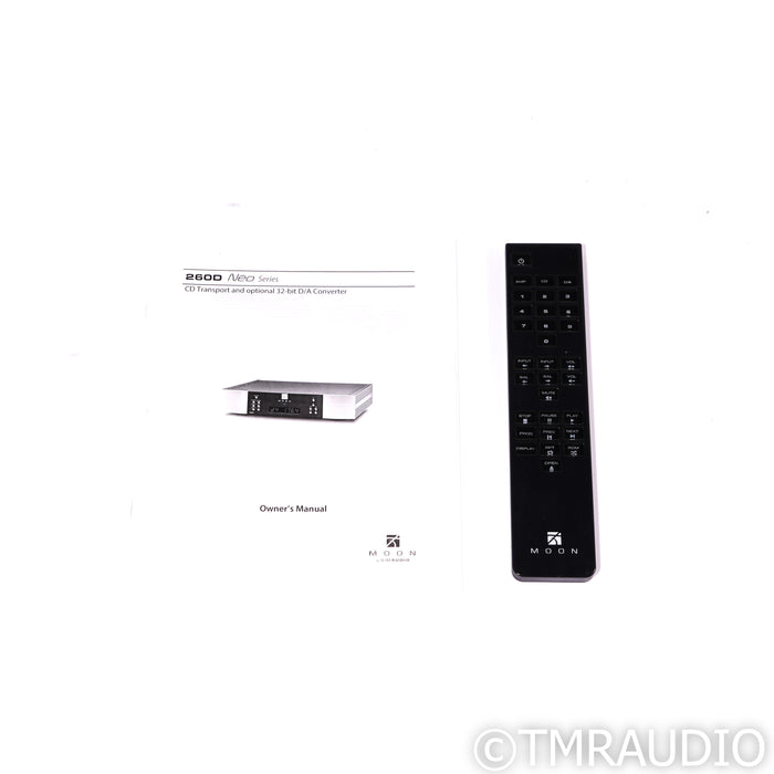 MOON by Simaudio 260DT CD Transport; 260 - DT; Remote; Black