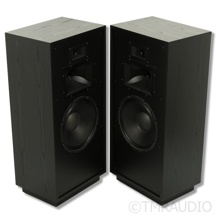 Klipsch Forte IV Floorstanding Speakers; Black Ash Pair
