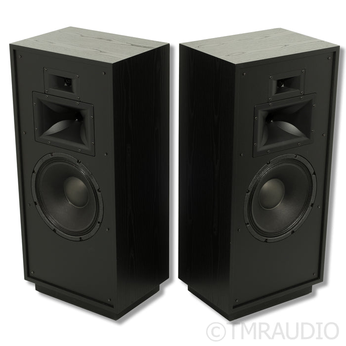 Klipsch Forte IV Floorstanding Speakers; Black Ash Pair