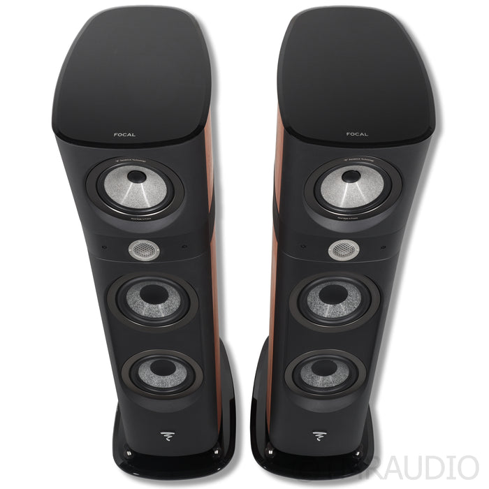 Focal Sopra No. 2 Floorstanding Speakers; Walnut Veneer Pair