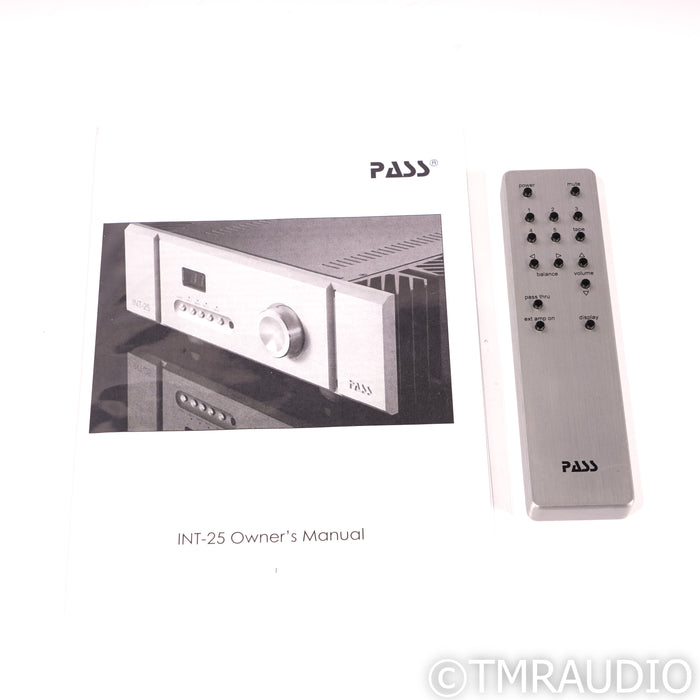 Pass Labs INT-25 Stereo Integrated Amplifier