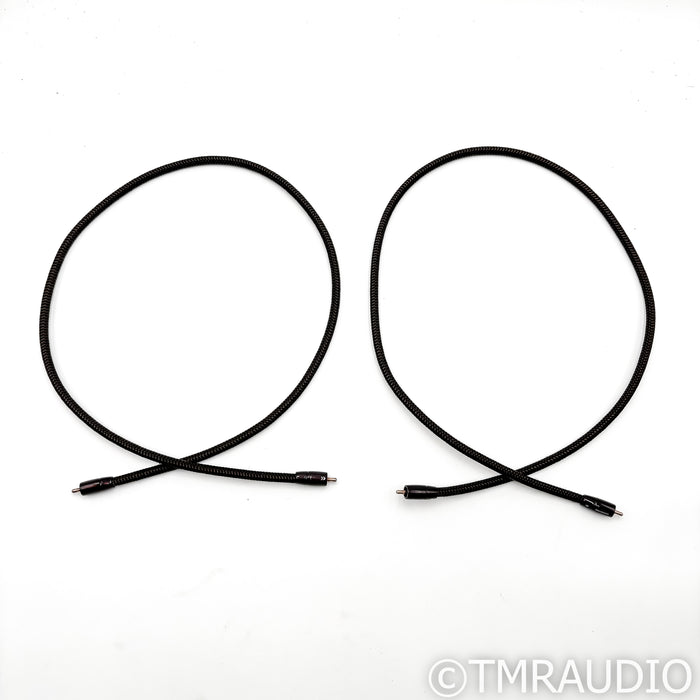 AudioQuest Mackenzie RCA Cables; 1m Pair Interconnects