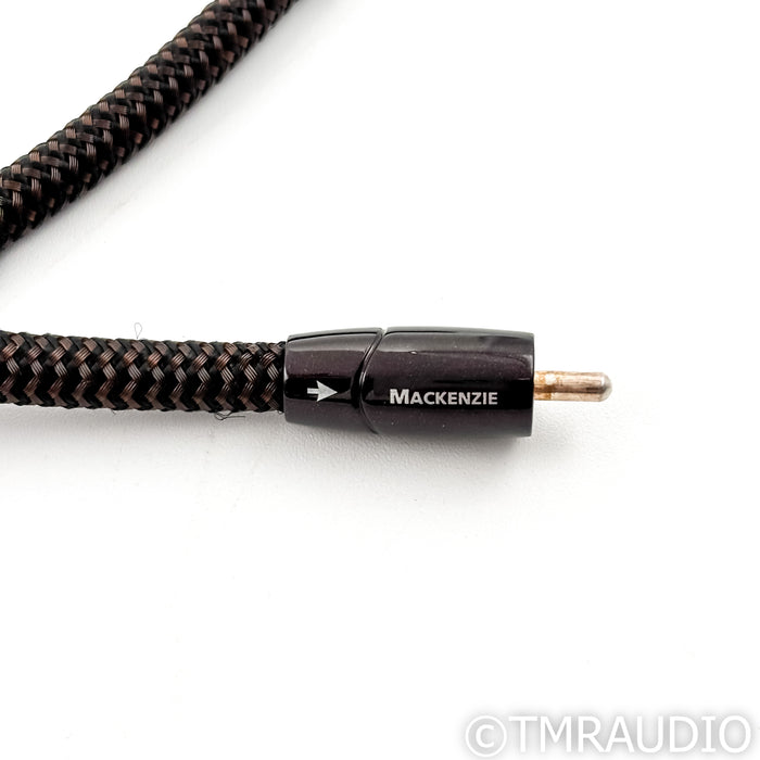 AudioQuest Mackenzie RCA Cables; 1m Pair Interconnects