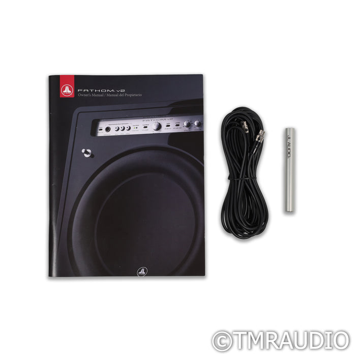 JL Audio Fathom F110 v2 10" Powered Subwoofer; Gloss Black