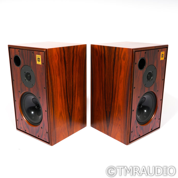 Harbeth M 30.1 35th Anniversary Bookshelf Speakers; Rosewood Pair