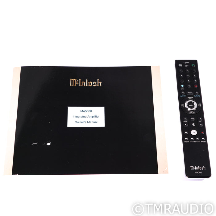 McIntosh MA5300 Stereo Integrated Amplifier; MM Phono