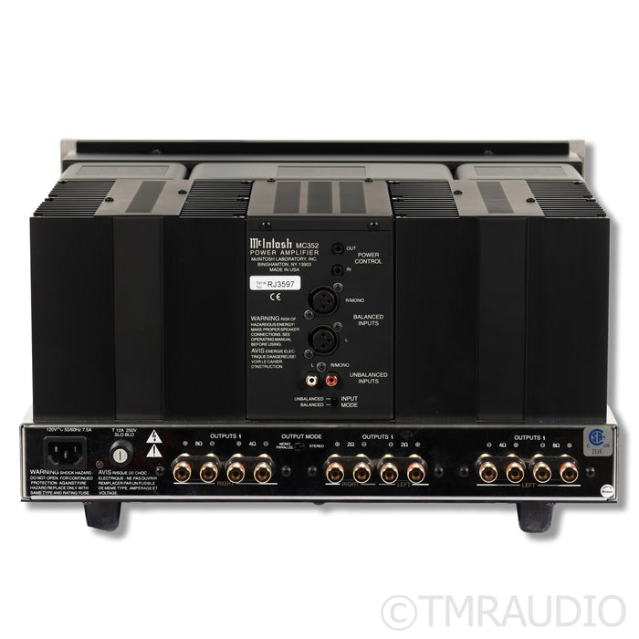 McIntosh MC352 Stereo Power Amplifier