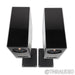Closer Acoustics OGY Bookshelf Speakers; Black Pair w/ Stands