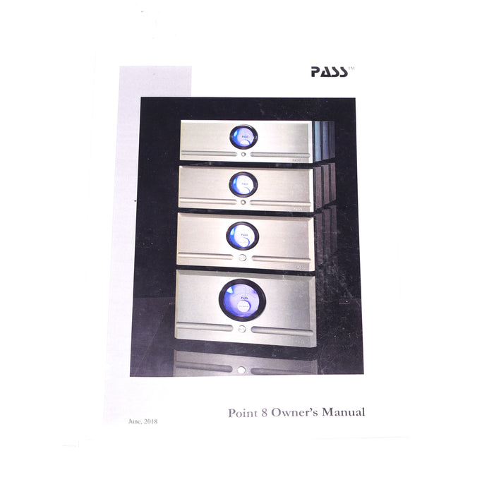 Pass Labs X250.8 Stereo Power Amplifier