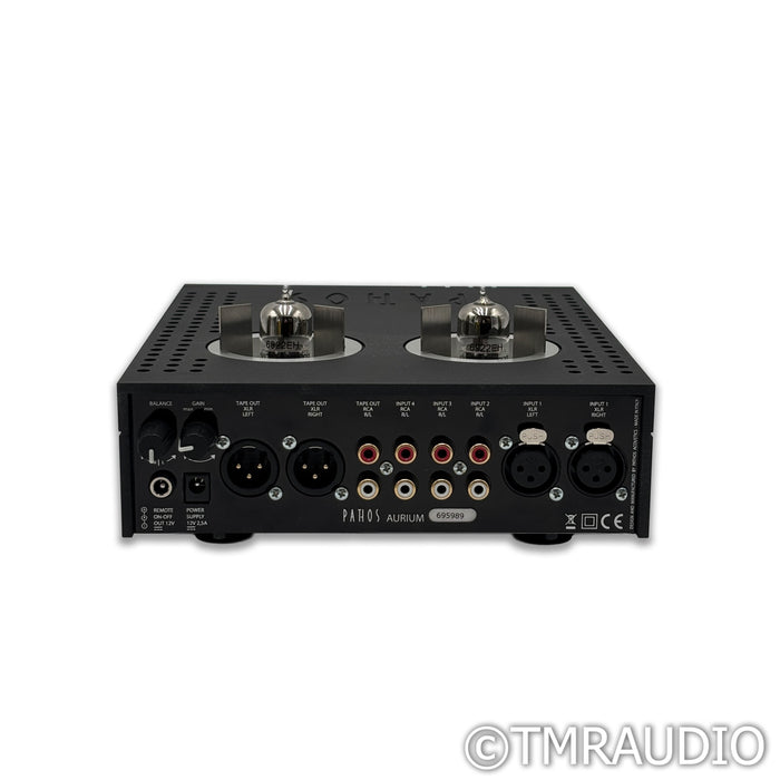 Pathos Aurium Hybrid Headphone Amplifier with sBooster BOTW Linear Power Supply