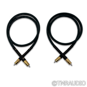 Cardas Parsec RCA Cables; 1m Pair Interconnects