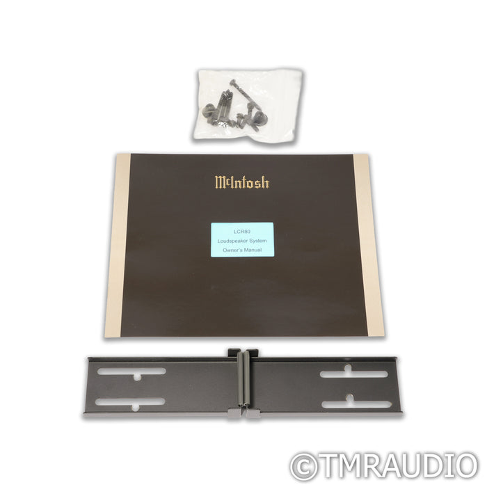 McIntosh LCR80 Speaker; Gloss Black