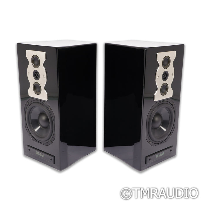 McIntosh XR50 Bookshelf Speakers; Gloss Black Pair
