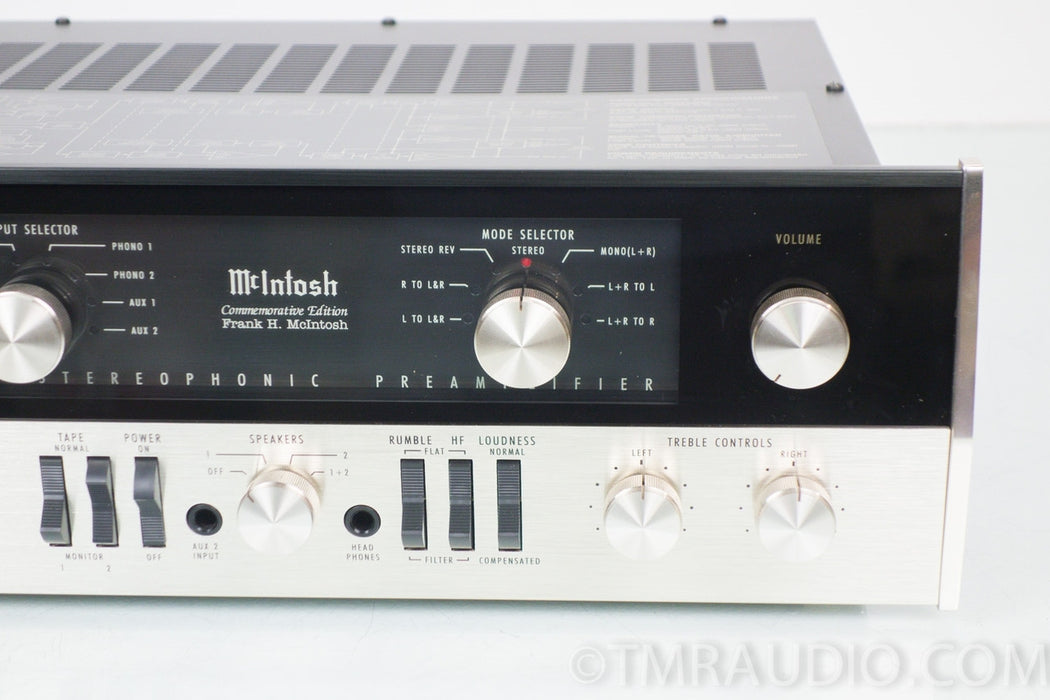 McIntosh C-22 Commemorative Edition Tube Preamplifier in Factory Box