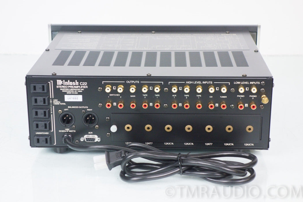 McIntosh C-22 Commemorative Edition Tube Preamplifier in Factory Box