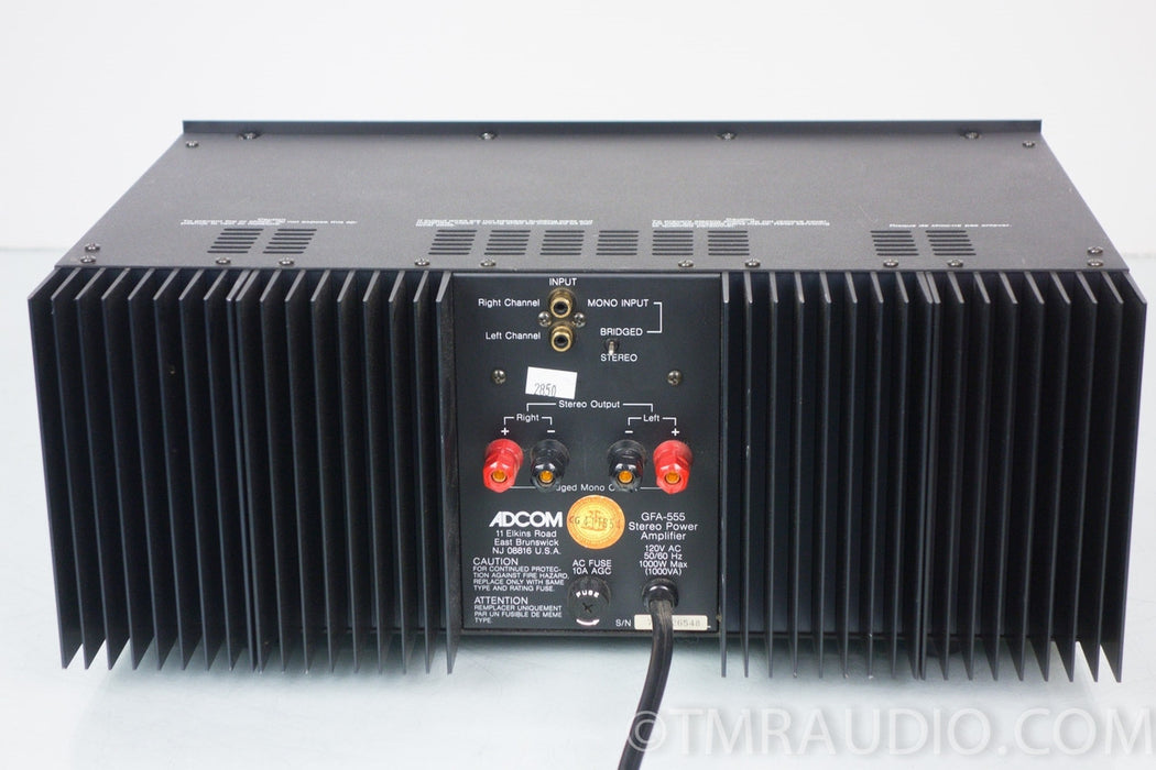 Adcom GFA-555 Stereo / Mono Power Amplifier