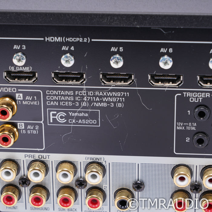 Yamaha Aventage CX-A5200 AV Receiver; MM Phono