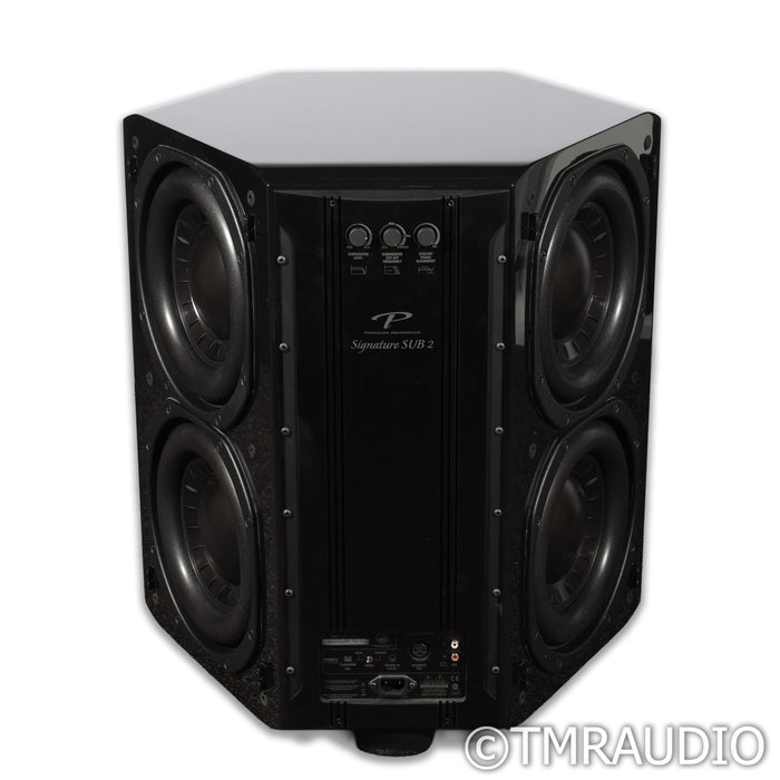 Paradigm Signature SUB 2 6 x 10" Powered Subwoofer; Gloss Black
