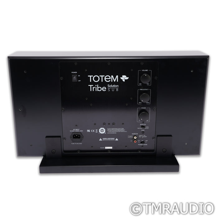Totem Acoustic Tribe Solution Sub Dual 8" Powered Subwoofer; Satin Black
