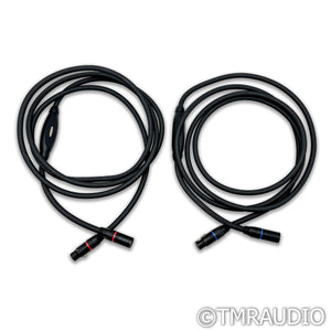 Transparent Audio Super XLR Cables; 10ft Pair Balanced Interconnects