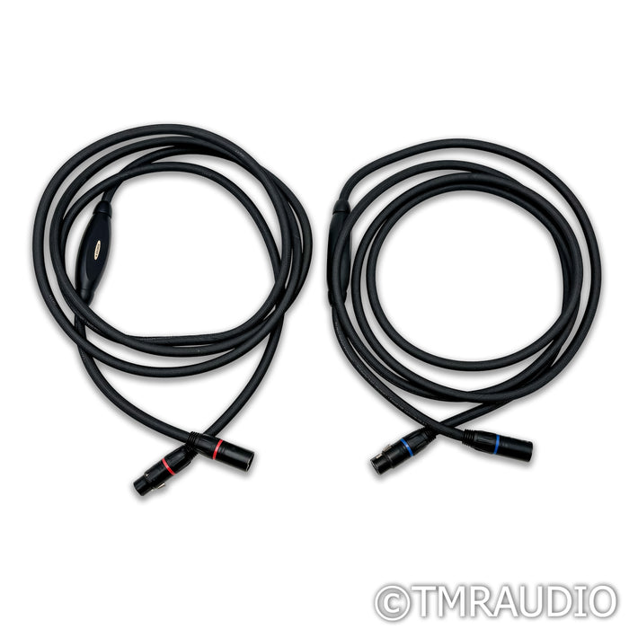 Transparent Audio Super XLR Cables; 10ft Pair Balanced Interconnects