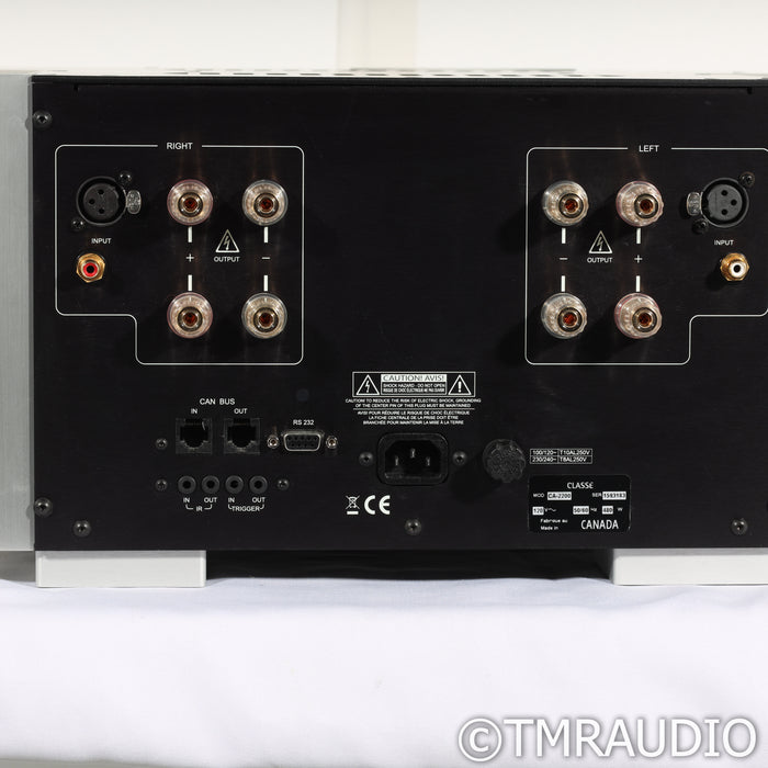 Classe Audio CA-2200 Stereo Power Amplifier