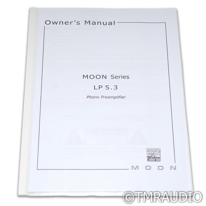 MOON by Simaudio LP5.3 MM & MC Phono Preamplifier