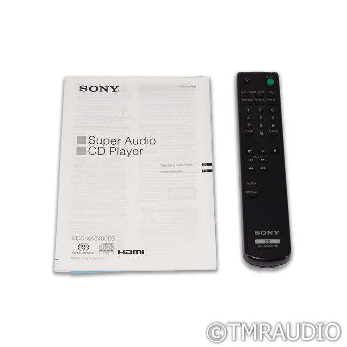 Sony XA5400ES CD / SACD Player CD Player