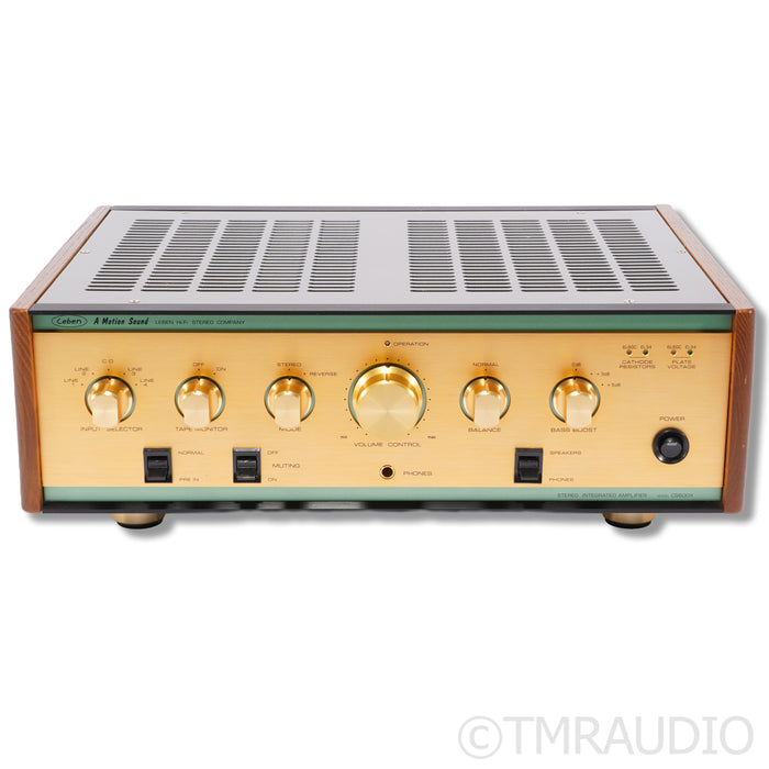 Leben CS-600X Stereo Tube Integrated Amplifier