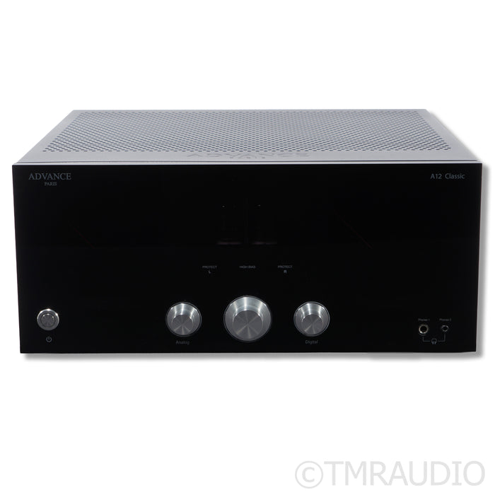 Advance Paris A12 Classic Hybrid Integrated Amplifier; Built-In DAC; MM/MC Phono