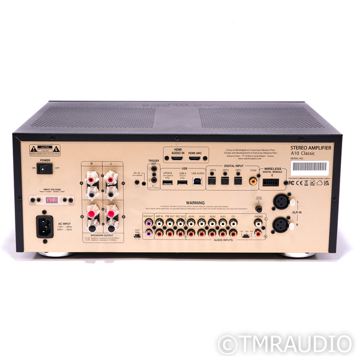 Advance Paris A10 Classic Hybrid  Integrated Amplifier; MM Phono