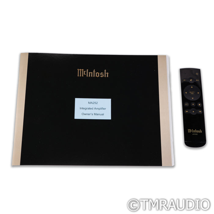 McIntosh MA252 Stereo Tube Integrated Amplifier; MM Phono