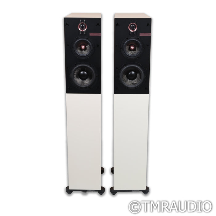 Starke Sound IC-H2 Floorstanding Speakers; Piano White Pair