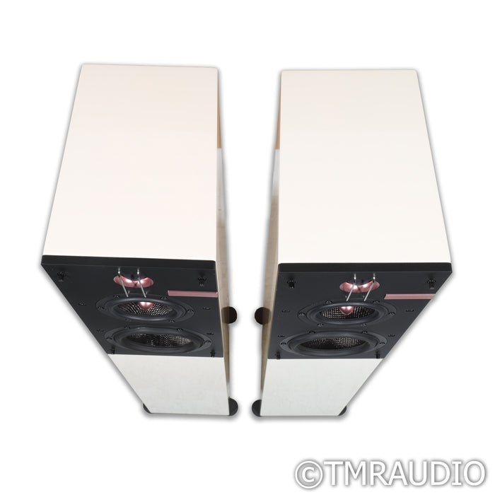 Starke Sound IC-H2 Floorstanding Speakers; Piano White Pair