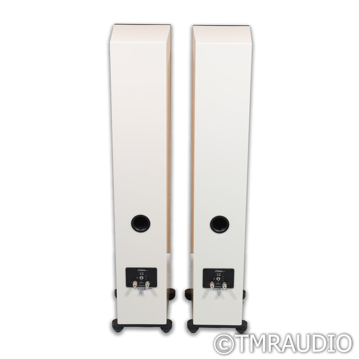 Starke Sound IC-H2 Floorstanding Speakers; Piano White Pair
