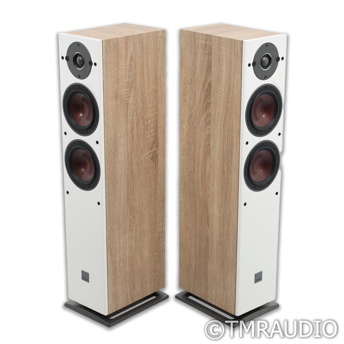 DALI Oberon 5 Floorstanding Speakers; Light Oak Pair