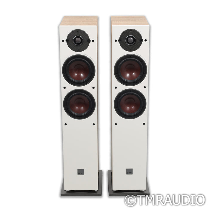 DALI Oberon 5 Floorstanding Speakers; Light Oak Pair
